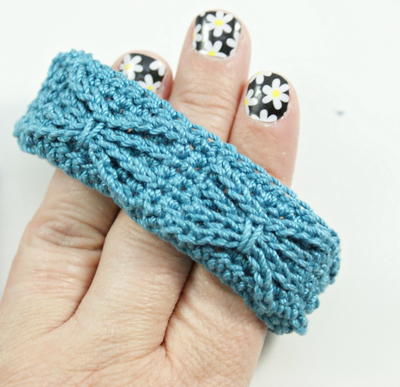 1 Hour Sands of Time Bracelet Free Crochet Pattern