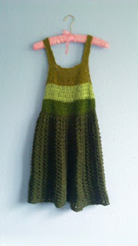 A Line Dress Free Crochet Pattern