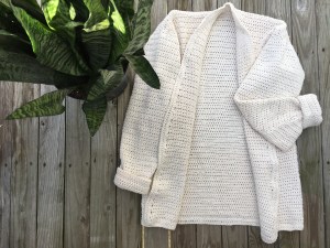 Adult Cardigan Free Crochet Pattern