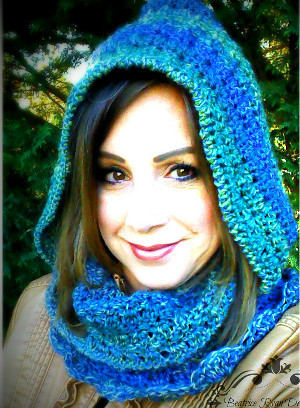 Amazing Grace Hooded Scarf Free Crochet Pattern