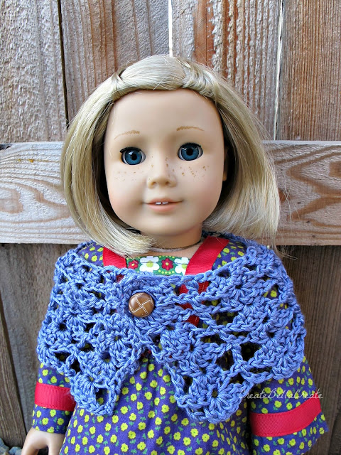 American Girl Doll Shawl Free Crochet Pattern