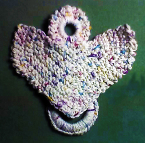 Angel Towel Holder Free Crochet Pattern