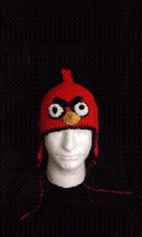 Angry Bird Hat Free Crochet Pattern