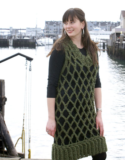 Aspen Mesh Dress Free Crochet Pattern