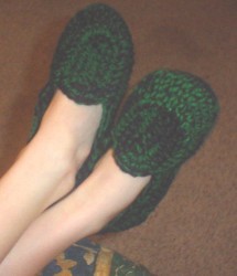 Austin Slippers Free Crochet Pattern