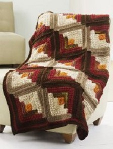 Autumn Spice Afghan Free Crochet Pattern