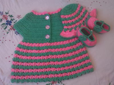 Baby Dress Free Crochet Pattern