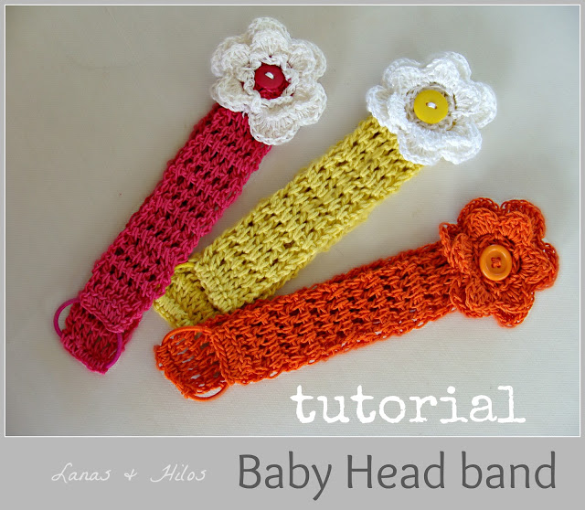 Baby Head Bands Free Crochet Pattern