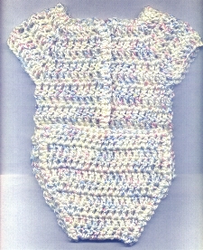 Baby Onesie Free Crochet Pattern