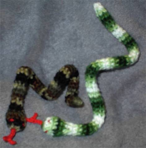 Baby Snake Free Crochet Pattern