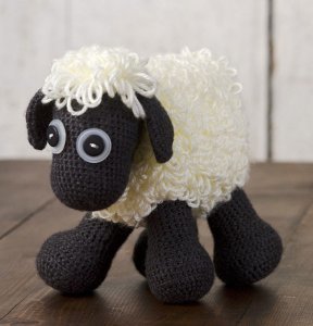 Baby Soft Sheep Toy Free Crochet Pattern