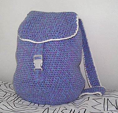 Backpack Free Crochet Pattern