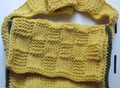 Basketweave Mini Messenger Bag Free Crochet Pattern