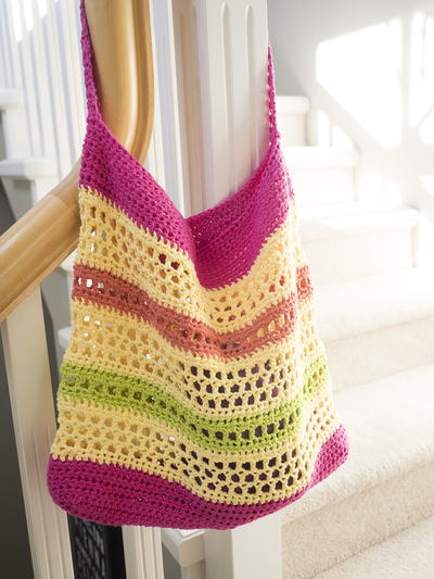 Beach Tote Bag Free Crochet Pattern