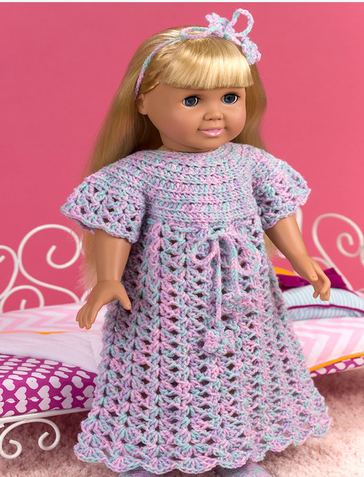 Bedtime Doll Set Free Crochet Pattern