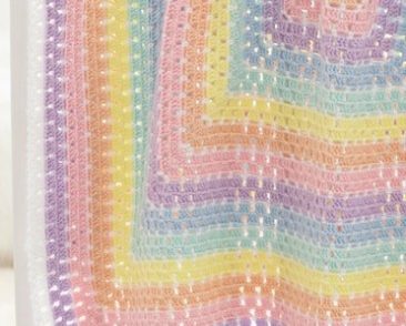 Beginner Daydream Baby Blanket Free Crochet Pattern