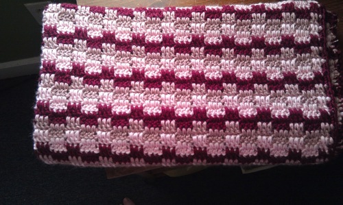 Block Party Baby Blanket Free Crochet Pattern