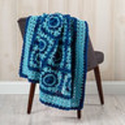 Blue Skies Throw Free Crochet Pattern