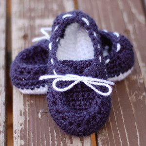 Boat Slippers Free Crochet Pattern