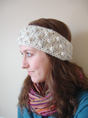 Bobble Headband Free Crochet Pattern