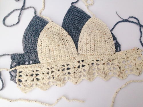 Boho Crop Top Free Crochet Pattern