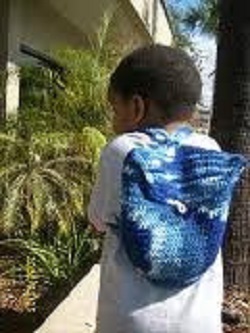 Bookbag Backpack Free Crochet Pattern