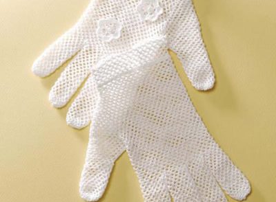 Bridal Gloves Free Crochet Pattern