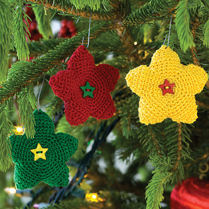 Bright Star Ornament Free Crochet Pattern