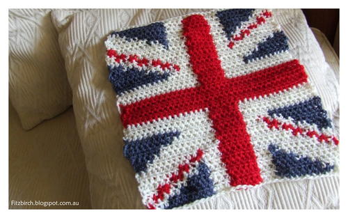 Britannia Pillow Cover Free Crochet Pattern