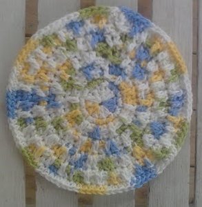 Bumpy Hotpad Potholder Free Crochet Pattern