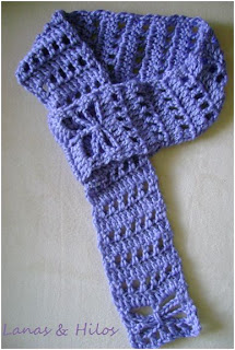 Butterfly Hat & Scarf Free Crochet Pattern