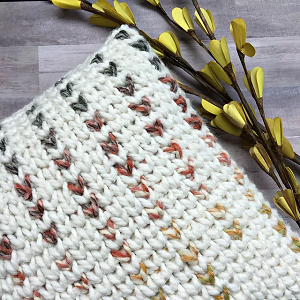 Cascades Pillow Free Crochet Pattern