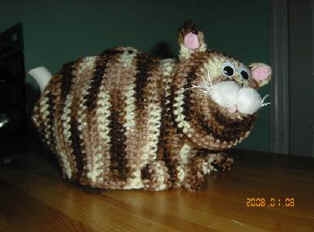 Cat Tea Cozy Free Crochet Pattern