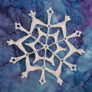 Changling Snowflake Free Crochet Pattern