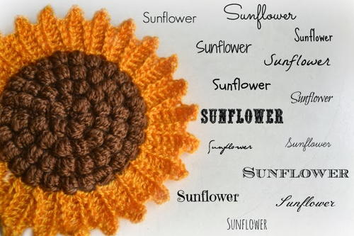 Cheerful Sunflower Potholder Free Crochet Pattern