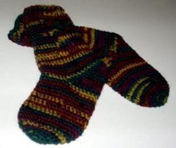 Child Cable Socks Free Crochet Pattern