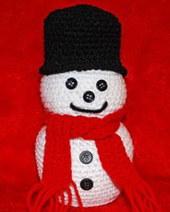 Chilly Snowman Free Crochet Pattern