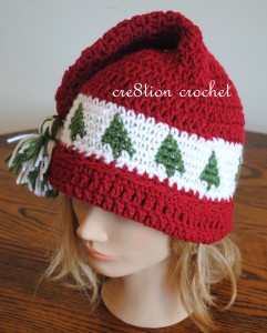 Christmas Tree Cap Free Crochet Pattern