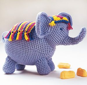 Circus Elephant Free Crochet Pattern