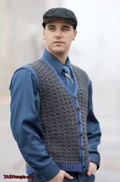 Classic Vest Free Crochet Pattern