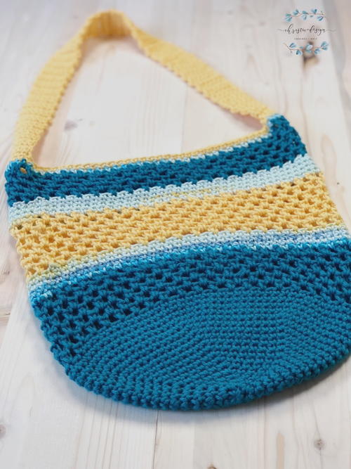 Coastal Sun Tote Free Crochet Pattern