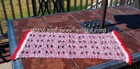 Cotton Table Runner Free Crochet Pattern