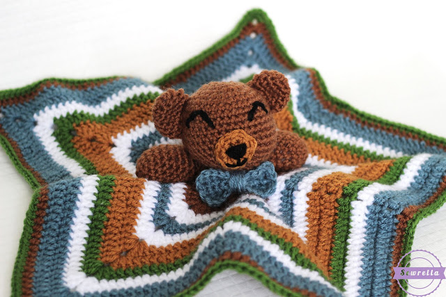 Cuddliest Crochet Bear Lovey Free Crochet Pattern