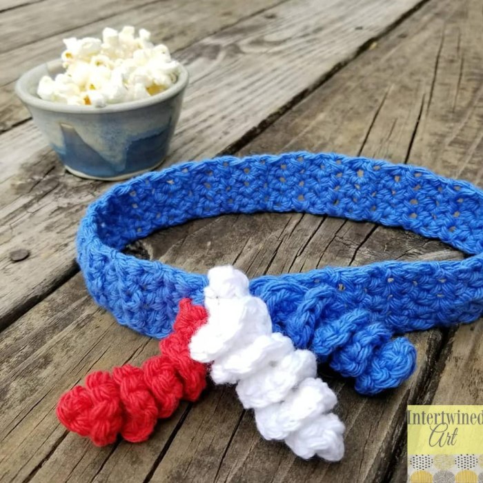 Curly-Cue Headband Free Crochet Pattern