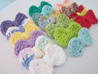Cute Bows Free Crochet Pattern