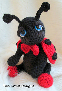 Cute Lady Bug Free Crochet Pattern