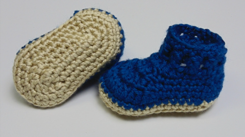 DIY Baby Booties Free Crochet Pattern
