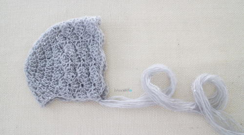 Delicate Lace Baby Bonnet Free Crochet Pattern