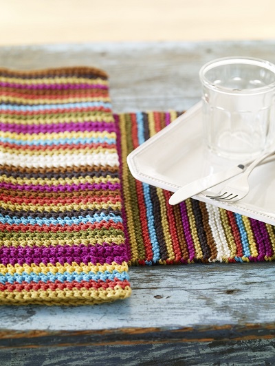 Dorothea Dish Towel Free Crochet Pattern
