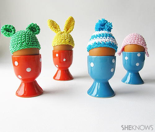 Easter Egg Beanie Free Crochet Pattern